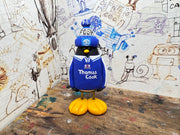 Peterborough United penguin 1995/96 home shirt with woolly hat